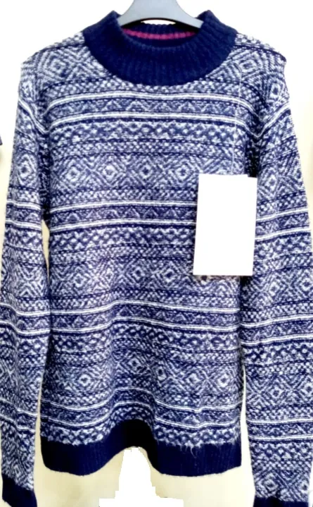Sweater production sample